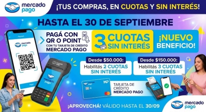 3 Cuotas sin interés
